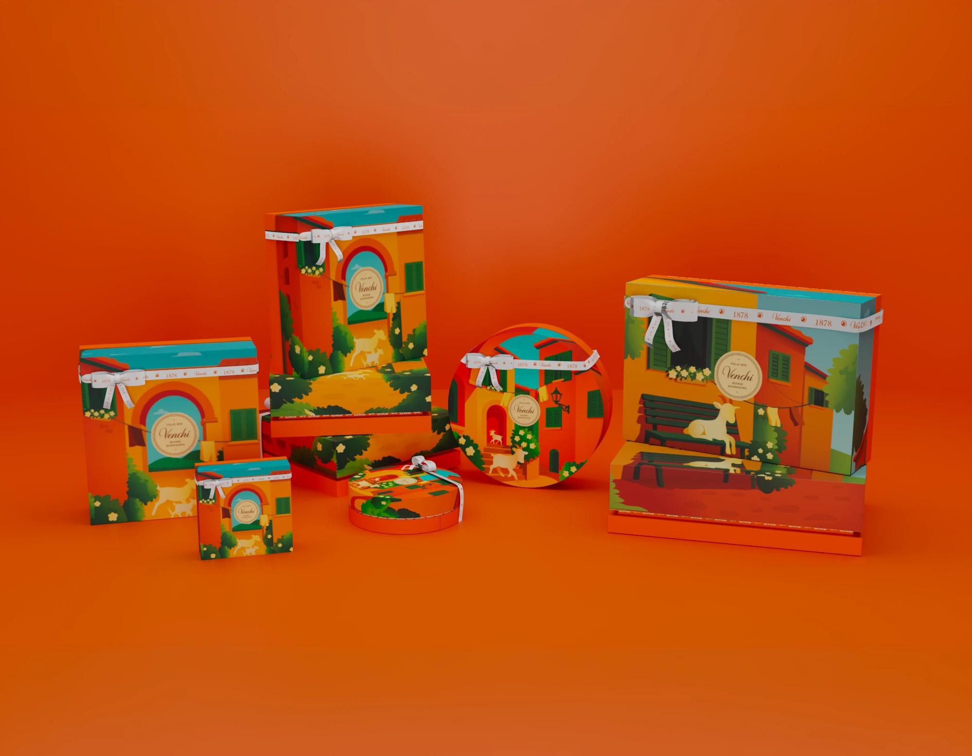 Venchi Limited Edition packaging range